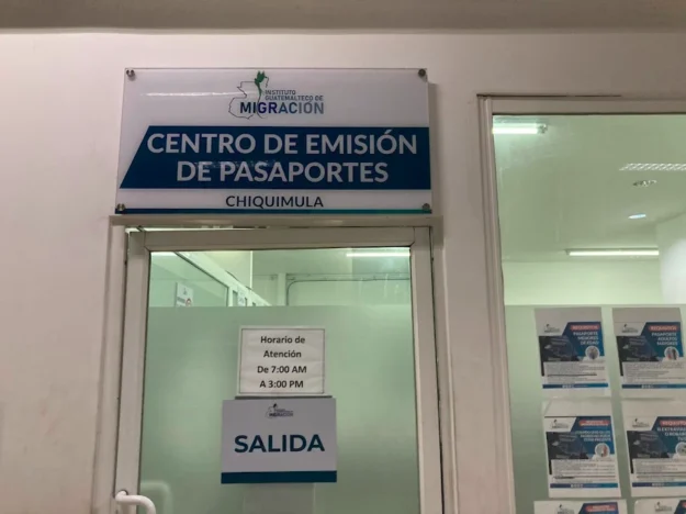 Emisión de Pasaportes – Chiquimula