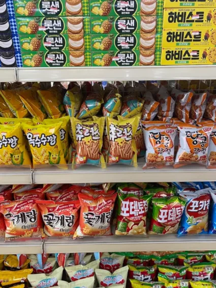 snacks coreanos